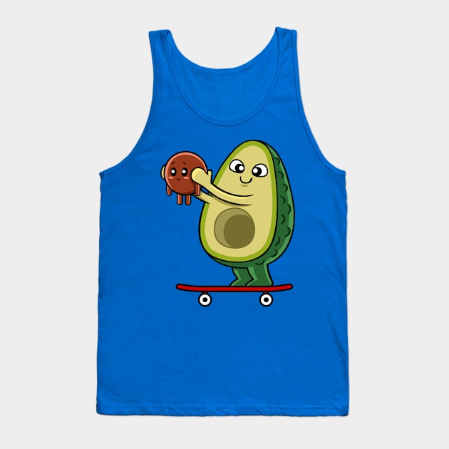 Skate father avocado Tank Top by albertocubatas